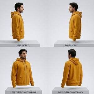 Sudadera con Capucha Unisex, Ligera, Informal, de Tela Suave, con Cordón Ajustable, para Uso Diario - Product Image 2