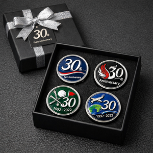 Marqueur de balle de golf personnalisé en métal, avec logo de marque - Product Image 4