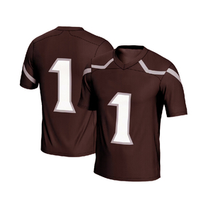 เสื้อเจอร์ซีย์ฟุตบอลเสื้อกีฬาอเมริกันแบบซับลิเมชันงานตามสั่ง - Product Image 3