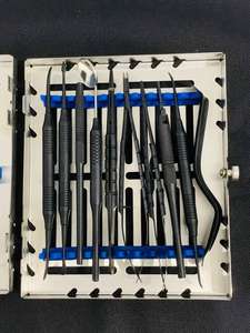 Kit de Microcirugía Periodontal Manual Premium, Instrumentos Quirúrgicos Dentales Reutilizables de Acero Inoxidable Clase I de Dentavex - Product Image 1