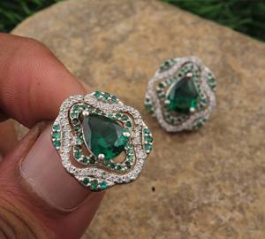 Pendientes de Plata de Ley 925 con Lazo, Bañados en Plata, con Cuentas de Lazo Delicadas, Brillantes, con Circonitas Cúbicas, Lujosos, Románticos, Estilo Coquette, para Boda - Product Image 6