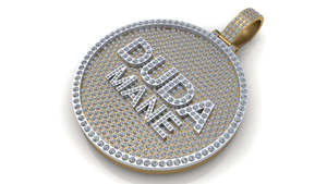 925 Sterling Silver Unisex Hip hop Style <b>Custom</b> <b>Name</b> <b>Necklace</b> Fine Jewelry Classic Charm Pendants Moissanite Iced Circle Letters - Product Image 6
