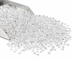 Diamants Blancs DEF HPHT de Laboratoire en Gros, Taille Ronde Brillante, 3mm 4mm 5mm 6.5mm VVS1 Melle pour la Fabrication de Bijoux - Product Image 1