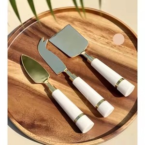 Polished Surface Style Stainless Steel <b>Cheese</b> <b>Knife</b> <b>Set</b> Premium Cutting Tools Kitchen Serving <b>Set</b> - Product Image 1