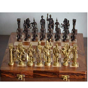 Juego de Ajedrez de Metal con Acabado Premium y Elegantes Piezas de Ajedrez para Decoración del Hogar, Artículo de Regalo - Product Image 5