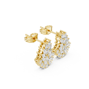 925 Chic Trendy for Weddings Women's Stud <b>Earrings</b> Unique Designer - Product Image 4