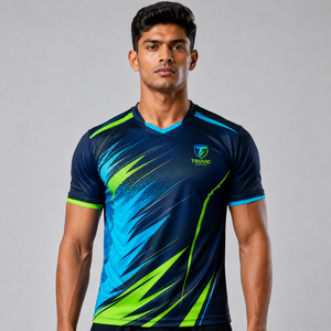Maillot de volley-ball sans manches respirant grande taille au design optimal, personnalisable unisexe par transfert thermique, pour équipe adulte - Product Image 1