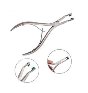 Alicate para Remover Coronas Dentales con Certificación CE, con 2 Almohadillas Suaves, Instrumento Quirúrgico Manual de Acero Inoxidable, Fácil Remoción de Coronas Temporales - Product Image 5