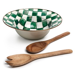 Lovely Wooden <b>Salad</b> Server Spoon & Fork Set Premium Cutlery Flatware Wooden <b>Salad</b> Server Elegant Serving Gift Collection - Product Image 5