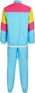 Color Blocked Track Suit Unisex Adult Full Zip <b>Jacket</b> With Pants Breathable Polyester Regular Fit All Seasons - Product Image 6