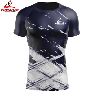 High Quality Women Spandex/<b>Polyester</b> Compression Rash Guard-Quick Dry Breathable Anti-Bacterial UV Protection Eco-Friendly - Product Image 1