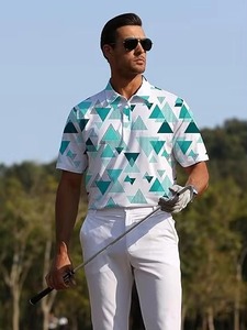 Camiseta Polo para Hombre con Impresión por Sublimación, Camiseta Polo para Hombre con Logotipo por Transferencia de Calor, Camiseta Polo para Hombre con Tela de Alta Densidad - Product Image 5