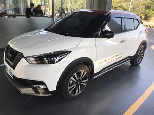 Injection Door Visor <b>Window</b> Visor <b>Vent</b> Visor for for Kicks (OEM Type ,injection Type) 16~on - Product Image 4