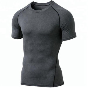 Camiseta de compresión de manga larga para hombre 2026, personalizada al por mayor, de secado rápido, para entrenamiento deportivo, correr, gimnasio, capa base, camiseta interior, Rash Guard - Product Image 3