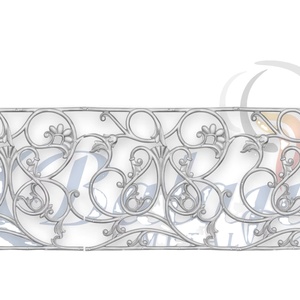 Balustrades de balcon en fer et aluminium, panneaux de balustrade modernes hautement polis, balustres ornementaux de qualité industrielle, résistants à la rouille - Product Image 3