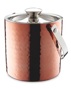 Cubo de hielo metálico personalizado con construcción robusta para enfriar vino y champán, ideal para eventos promocionales, hoteles, restaurantes y bares. - Product Image 4