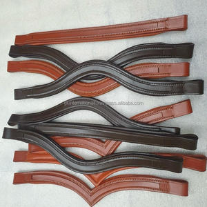 Havana Empty Channel Banda de cejas de caballo de cuero acolchado para brida en todas las formas personalizadas, tamaños y colores, precio de fábrica al por mayor - Product Image 6