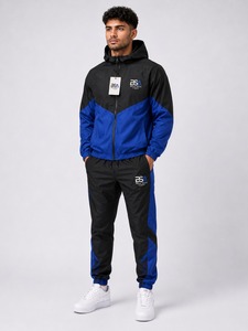 Conjunto de Chándal Cortavientos con Capucha Estampado para Hombre, Personalizable, Transpirable y Ecológico, Ideal para Invierno - Product Image 3
