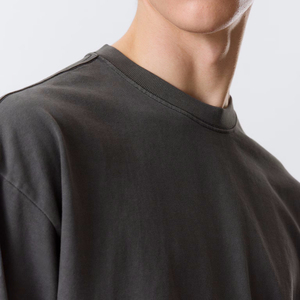 Custom Plain Vintage Washed Cotton Blank Men's Autumn <b>Winter</b> Long Sleeve <b>T</b> <b>Shirts</b> Wholesale - Product Image 4