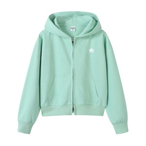 Sudadera con Capucha Unisex con Cierre, Color Sólido, Corte Regular Informal, Logotipo Frontal con Impresión por Transferencia de Calor, 100% Poliéster, Felpa Francesa, Ecológica - Product Image 6