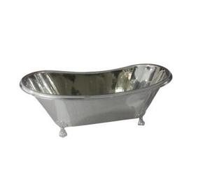Bañera Ovalada Moderna de Cobre Ecológica sin Tapa, Bañera Independiente Resistente para Adultos - Product Image 3