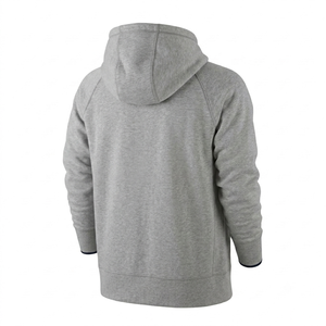 Men's Gray Full Zip Hooded <b>Fleece</b> Sweatshirt Regular Fit Casual Autumn Wear Full Zipper <b>Lined</b> Outdoor Men's <b>Fleece</b> <b>Jacket</b> - Product Image 2