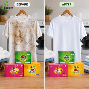 Savon à lessive multi-usages |   Savon de lavage pour tissus, barre de savon pour vêtements, nettoyage en profondeur, formule au parfum frais, qualité supérieure, soin premium - Product Image 3