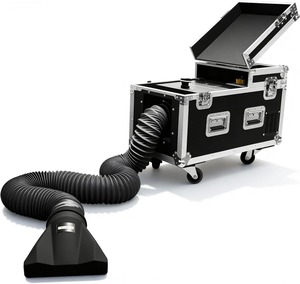 เครื่องพ่นหมอกแบบมืออาชีพ 3000 วัตต์ สำหรับสร้างหมอกต่ำ |   เอฟเฟกต์น้ำแข็งแห้งโดยไม่ใช้น้ำแข็งแห้ง |   ระบบควบคุม DMX512 และรีโมทคอนโทรล พร้อมกล่องใส่แบบมีล้อ - Product Image 6