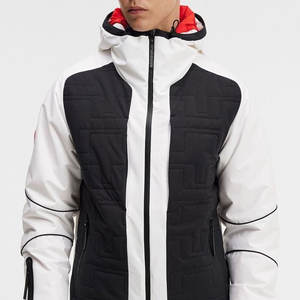 Vestes de ski d'hiver pour hommes de haute qualité, coupe-vent, imperméables 10 000 mm, réversibles, respirantes, couleurs et tailles personnalisables, OEM - Product Image 4