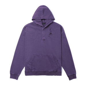 Nuevo Diseño de Ropa para Hombre, Tallas Grandes, Sudaderas Transpirables con Efecto Desgastado, Estilo Básico, Sudaderas con Efecto Desgastado para Hombre en Venta en Línea - Product Image 1