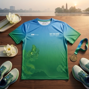 Camiseta de Maratón Personalizada al por Mayor, Fabricante de Ropa Deportiva OEM ODM, Camiseta de Running Personalizada para Pedidos al por Mayor - Product Image 1