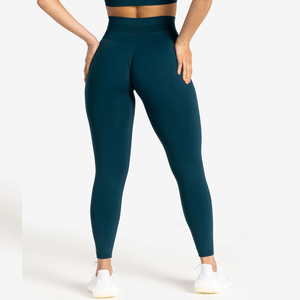 Leggings Deportivos de Color Sólido para Mujer, Leggings Sin Costuras con Efecto Push-Up, Pantalones de Yoga Elásticos de Spandex para Mujer - Product Image 2