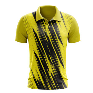 Polo personnalisé avec logo brodé, sublimation, boutons, manches courtes, polo de golf, t-shirt polo pour homme - Product Image 5
