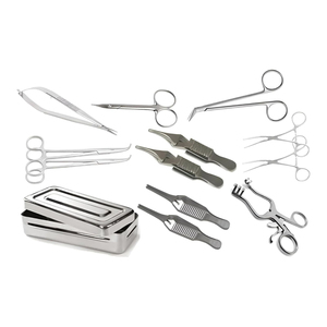 Juego de Instrumentos Quirúrgicos Vasculares para Fístula AV de Acero Inoxidable de Alta Calidad, 30 Piezas, Kit Manual para Fístula Arteriovenosa, CE - Product Image 3