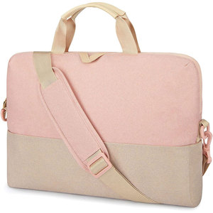 Bolso de Hombro para Portátil de Negocios, de Alta Calidad, en Nylon y Cuero Genuino Azul Marino, Estilo Urbano, para Hombre y Mujer, de la Liga Deportiva SA - Product Image 5