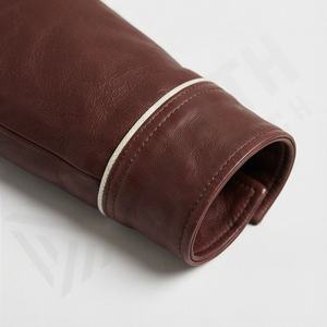 Chaqueta de Motociclista de Cuero Genuino para Hombre de la Mejor Calidad, Nueva Colección de Invierno, Chaquetas de Motocicleta con Protecciones Desmontables Personalizadas - Product Image 6