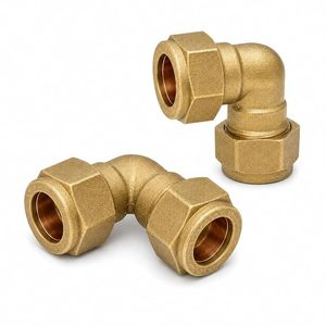 Raccords coudés métalliques personnalisés usinés VMC/CNC, double ferrule, pour tubes pneumatiques et hydrauliques, raccord de tuyauterie lisse pour plomberie - Product Image 4