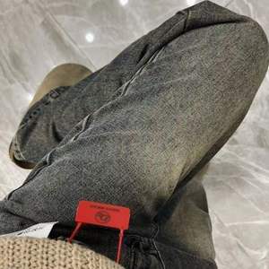 กางเกงคาร์โก้เดนิมเอวสูงทรงหลวมสำหรับผู้หญิง พร้อมเข็มขัด เป็นมิตรกับสิ่งแวดล้อม ระบายอากาศได้ดี สไตล์วินเทจ แฟชั่นสำหรับใส่ทุกวัน - Product Image 2