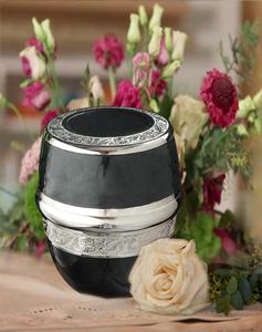 Gold European Brass Cremation Urn For Human Ashes Engraving Cremation Urns For Human Ashes Urn For Burial - Product Image 4