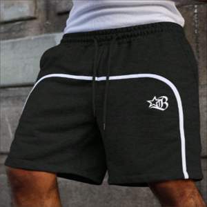 Shorts de sport personnalisés pour hommes, respirants, en coton, pour l'entraînement, le streetwear, la plage, la pratique sportive, fournisseur en gros. - Product Image 2