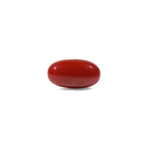 Loose Gemstones Natural Japanese Red Coral 5.4 Carat Certified Wholesale - Product Image 1