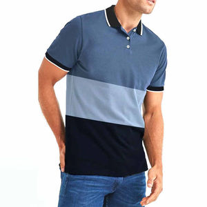Servicio OEM ODM, Camiseta Polo Antiarrugas para Hombre, Personalizada, Manga Corta, Cuello Camisero, Camiseta de Alta Calidad para Hombre - Product Image 6