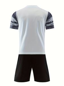 Tenue de football personnalisée de haute qualité pour équipes et clubs – Ensemble maillot de foot respirant et à séchage rapide - Product Image 2