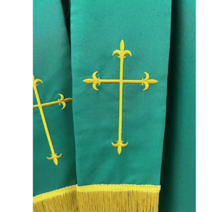 Al por mayor, Nueva Casulla Sacerdotal Roja de Alta Calidad, Vestimenta Litúrgica Vintage, Túnica, Capa, Diseño Superior de Alta Calidad - Product Image 2