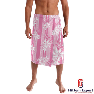Wholesale Custom Polynesian Printed Lavalava Sarong Fiji Samoa Savaii Upolu Salelologa Customized Manufacturing Service Provider - Product Image 1