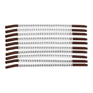Manchons de câblage Brady ClipSleeve, marqueurs de fils taille 15 pour l'identification des câbles et fils - Product Image 2