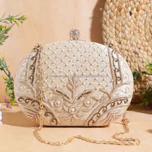 High Quality Wholesale Price Elegant Handmade <b>Clutch</b> for Special Events From Humran Export - Product Image 1