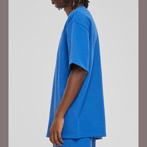 Wholesale <b>Men</b>’s T-<b>shirts</b> Oversized Polyester/Cotton T-<b>Shits</b> OEM Custom Logo Plain Fashion Streetwear Private Label B2B USA - Product Image 2