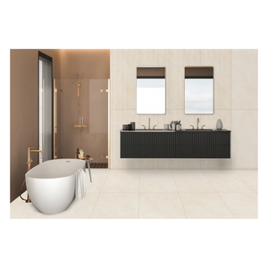 STONEWORK MARRIOT IVORY – Carreaux vitrifiés doublement numérisés aspect pierre ivoire de qualité supérieure 600x1200mm finition mate pour sol et mur - Product Image 4
