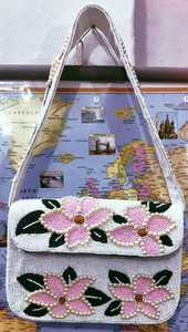 Handmade Embroidered Fabric Table <b>Runner</b> Customized Shape <b>Green</b> Leaf Design Luxury Style Eco-Friendly Durable Lightweight Mat - Product Image 2
